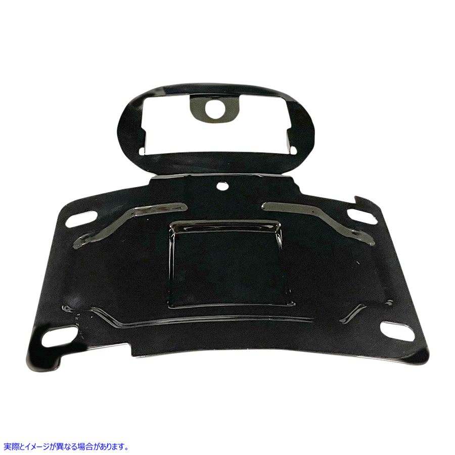 取寄せ ナンバープレートフレームマウント カスタムダイナミクス License Plate Mount/Relocation - Black CD-TLLP-KIT-B 20301521
