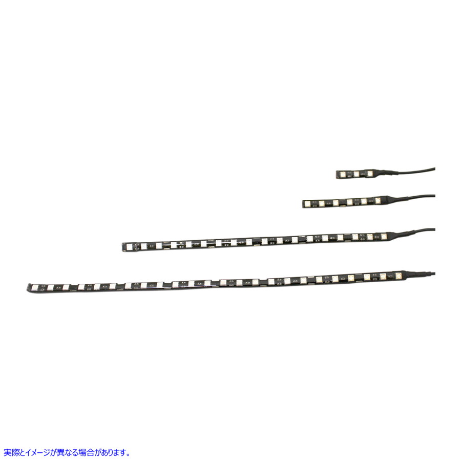 取寄せ MagicFlex2RLEDAccent Light Strips カスタムダイナミクス MagicFLEX2R Light Strips - 24 LED - Blue MQ24BLUE 20401570