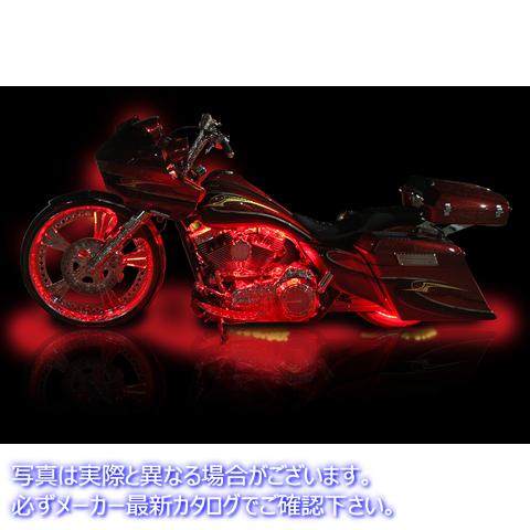 取寄せ MagicFlex2RLEDAccent Light Strips カスタムダイナミクス MagicFLEX2R Light Strips - 24 LED - Red MQ24RED 20401574