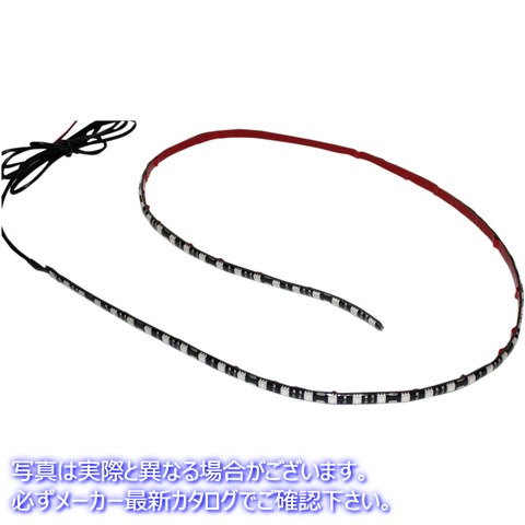 取寄せ MagicFlexRロープロファイルLEDアクセントライト カスタムダイナミクス Low-Profile LED Accent Lights - 72-LED - Red M272RED 20401701