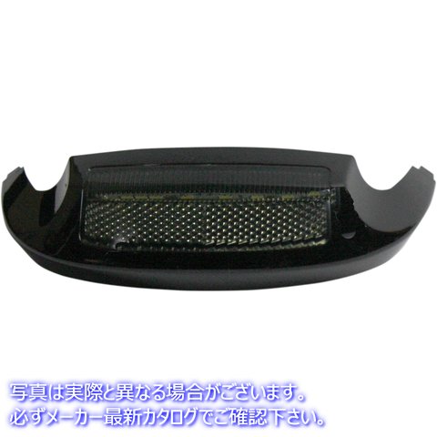 取寄せ フロントLEDフェンダーチップハウジング カスタムダイナミクス LED Front Fender Tip - Amber LED/Smoke Lens - Black GEN-FT-AS-BLK 20401778