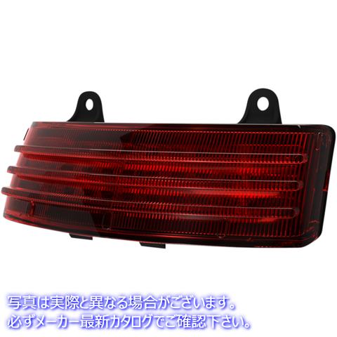 取寄せ デュアル強度LED Tribar Taillight カスタムダイナミクス Tribar Taillight - '10-'13 - Red PB-TRI-2-RED 20402259