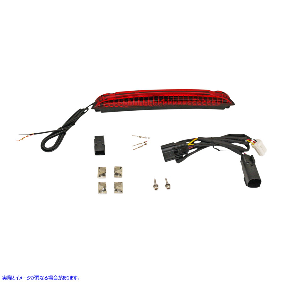 取寄せ 荷物ラックLEDライトバー カスタムダイナミクス Luggage Rack Light Bar - Red CD-LR-01-R 20402263