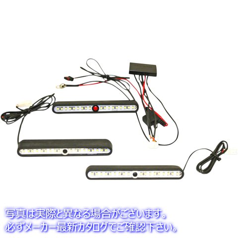 取寄せ インテリアツアーパック＆サドルバッグLEDライトキット カスタムダイナミクス Tour Pak & Saddlebag Light Kit CD-TP-LIGHT 20402265