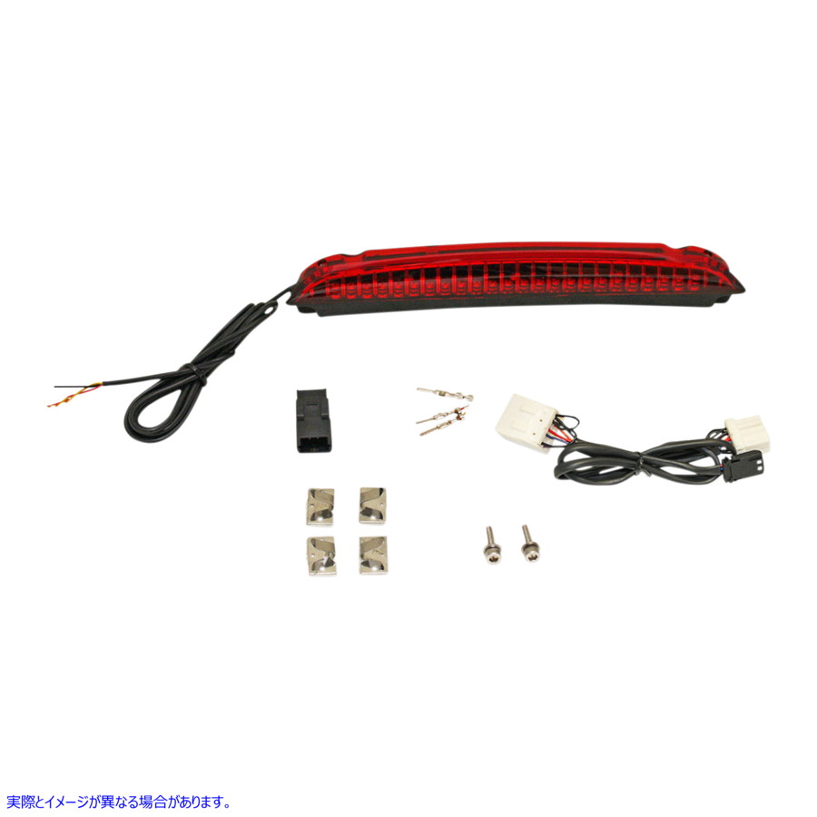 取寄せ デュアル強度の荷物ラックLEDライトバー カスタムダイナミクス Luggage Rack Light - Red CD-LR-02-R 20402305