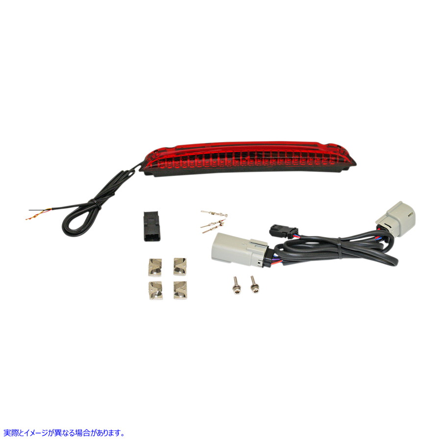 取寄せ デュアル強度の荷物ラックLEDライトバー カスタムダイナミクス Luggage Rack Light - Red CD-LR-04-R 20402309