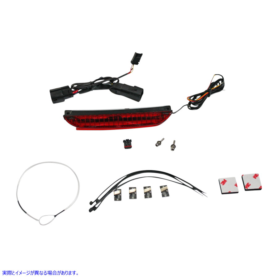 取寄せ 荷物ラックLEDライトバー カスタムダイナミクス Luggage Rack Light Bar - Red CD-LR-05-R 20402332