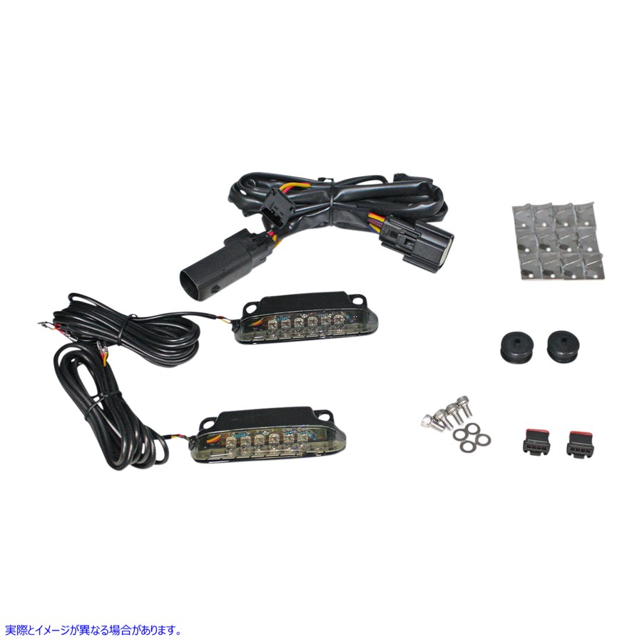 取寄せ 荷物ラックLEDライトバー カスタムダイナミクス Luggage Rack Light Bar - Smoke CD-LR-07-S 20402340