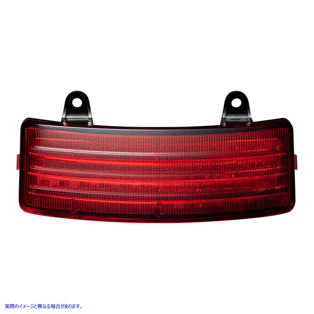 取寄せ LED Tribar Taillight カスタムダイナミクス TriBar LED Light - Red PB-TRI-4-RED 20402347
