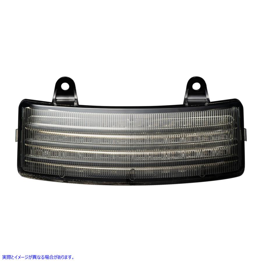 取寄せ LED Tribar Taillight カスタムダイナミクス TriBar LED Light - Smoke PB-TRI-4-SMOKE 20402348