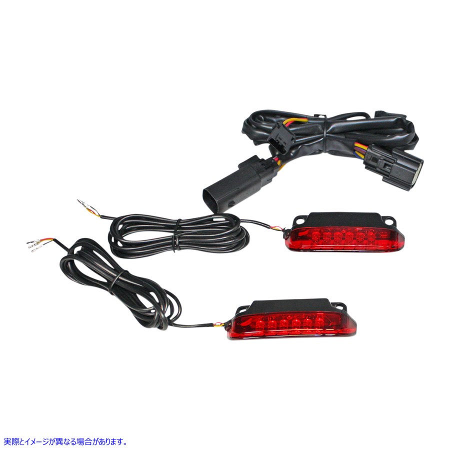 取寄せ 荷物ラックLEDライトバー カスタムダイナミクス Luggage Rack Light Bar - Red CD-LR-10-R 20402471