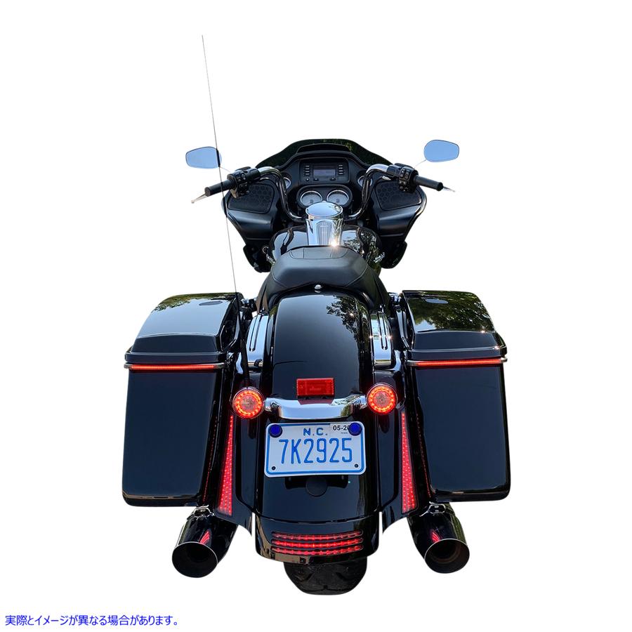 取寄せ フェイシアLEDパネル カスタムダイナミクス Fascia LED Light Panels - Black/Smoke CD-FASCIA-BCMSB 20402511