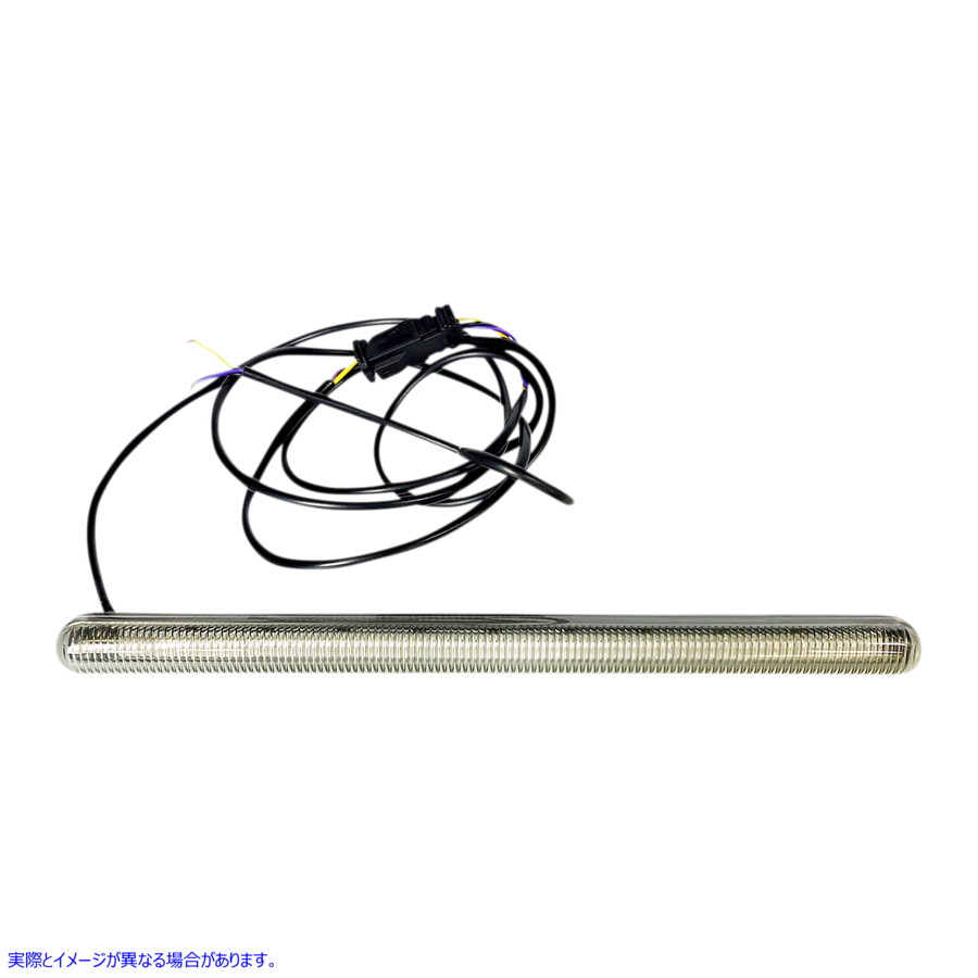 取寄せ ダイナミック7 赤いLEDライトバー カスタムダイナミクス LED Light Bar - Smoke CD-LB-7-RS 20402597