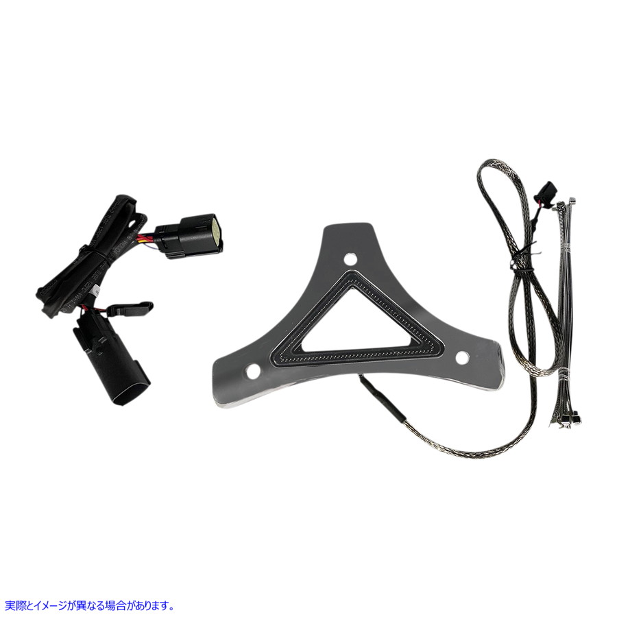 取寄せ デュアル強度ランとブレーキバックレストLEDライト カスタムダイナミクス LED Backrest Light - Run/Brake - Chrome CD-BR-BCM-C 20402606