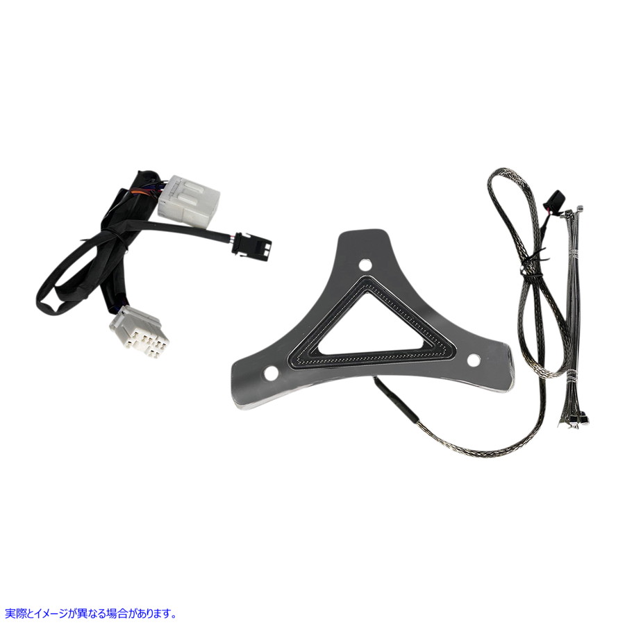 取寄せ デュアル強度ランとブレーキバックレストLEDライト カスタムダイナミクス LED Backrest Light - Run/Brake - Chrome CD-BR-HD-C 20402608
