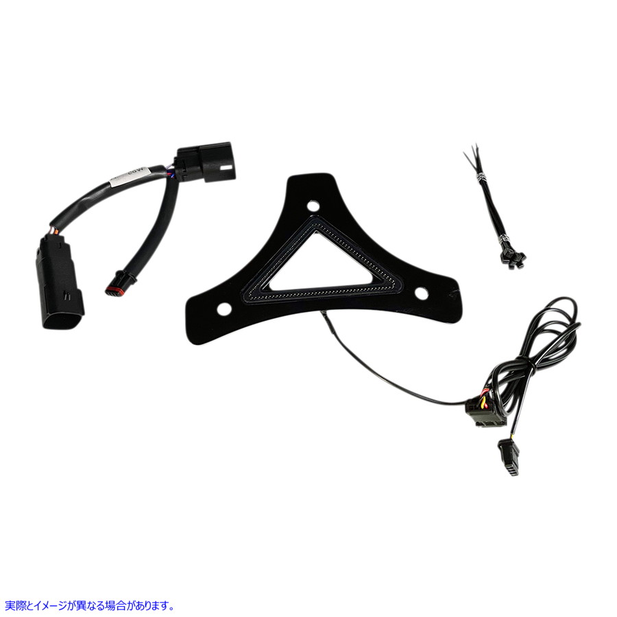 取寄せ デュアル強度ランとブレーキバックレストLEDライト カスタムダイナミクス LED Backrest Light - Run/Brake - Black CD-BR-SS6-B 20402609