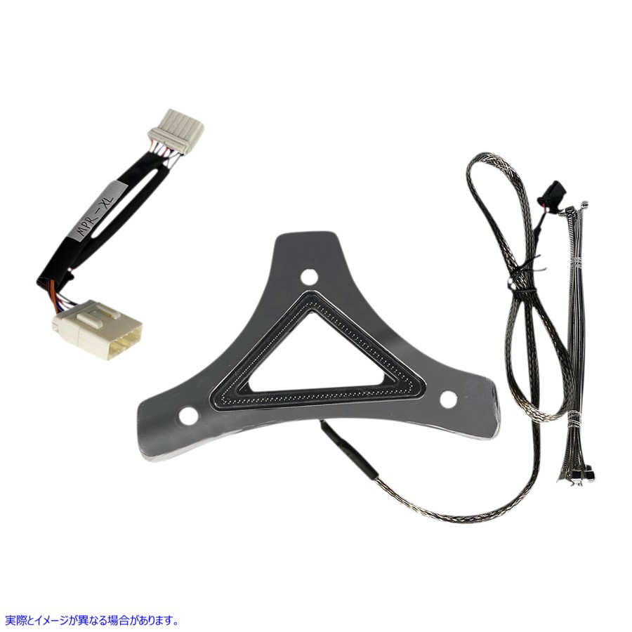 取寄せ デュアル強度ランとブレーキバックレストLEDライト カスタムダイナミクス LED Backrest Light - Run/Brake - Chrome CD-BR-XL-C 20402612