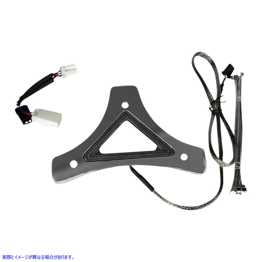 取寄せ デュアル強度ランとブレーキバックレストLEDライト カスタムダイナミクス LED Backrest Light - Run/Brake - Chrome CD-BR-BCMXL-C 20402614