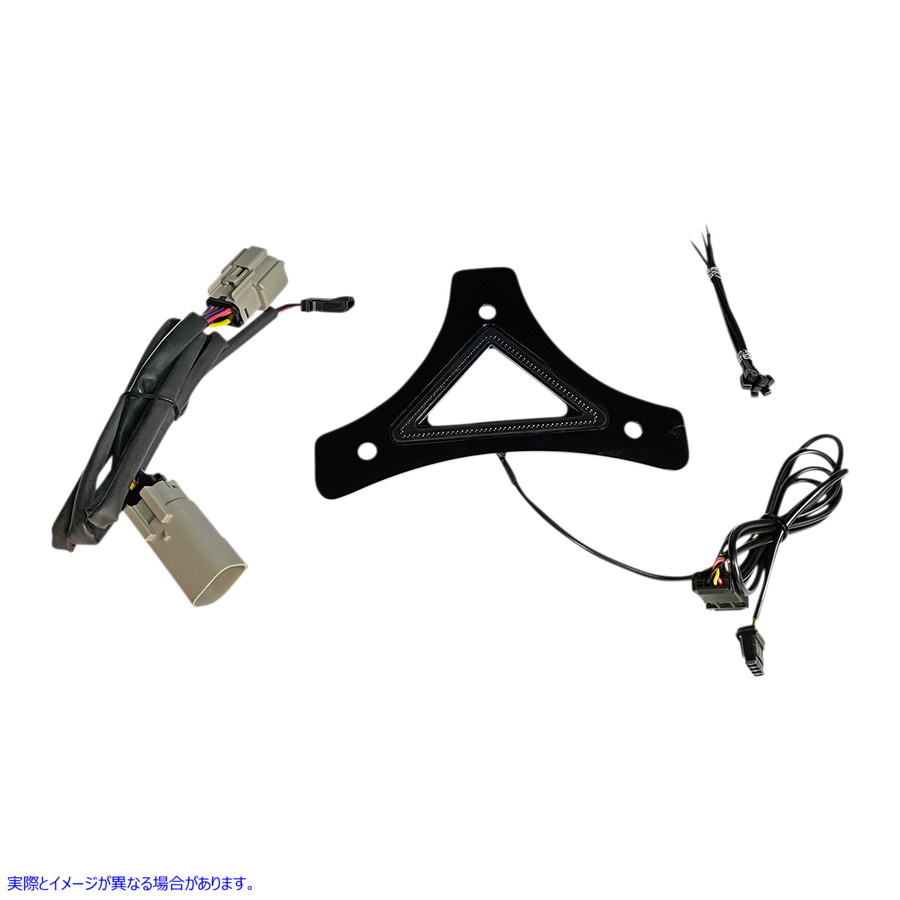 取寄せ デュアル強度ランとブレーキバックレストLEDライト カスタムダイナミクス LED Backrest Light - Run/Brake - Black CD-BR-TKE-B 20402615