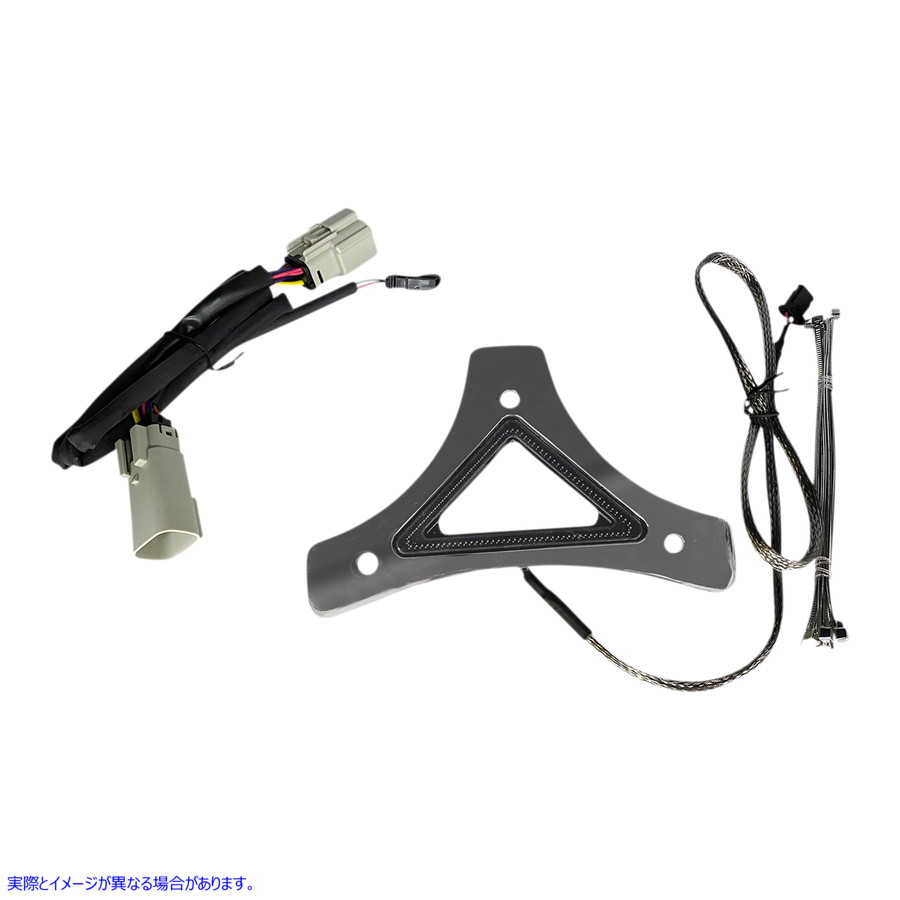 取寄せ デュアル強度ランとブレーキバックレストLEDライト カスタムダイナミクス LED Backrest Light - Run/Brake - Chrome CD-BR-TKE-C 20402616