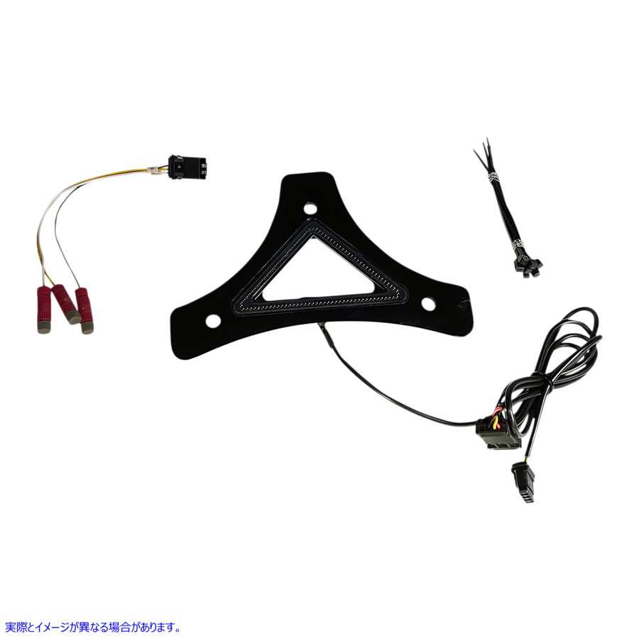 取寄せ ユニバーサルデュアル強度ランとブレーキLEDバックレストライト カスタムダイナミクス LED Backrest Light - Run/Brake - Black CD-BR-UNV-B 20402617