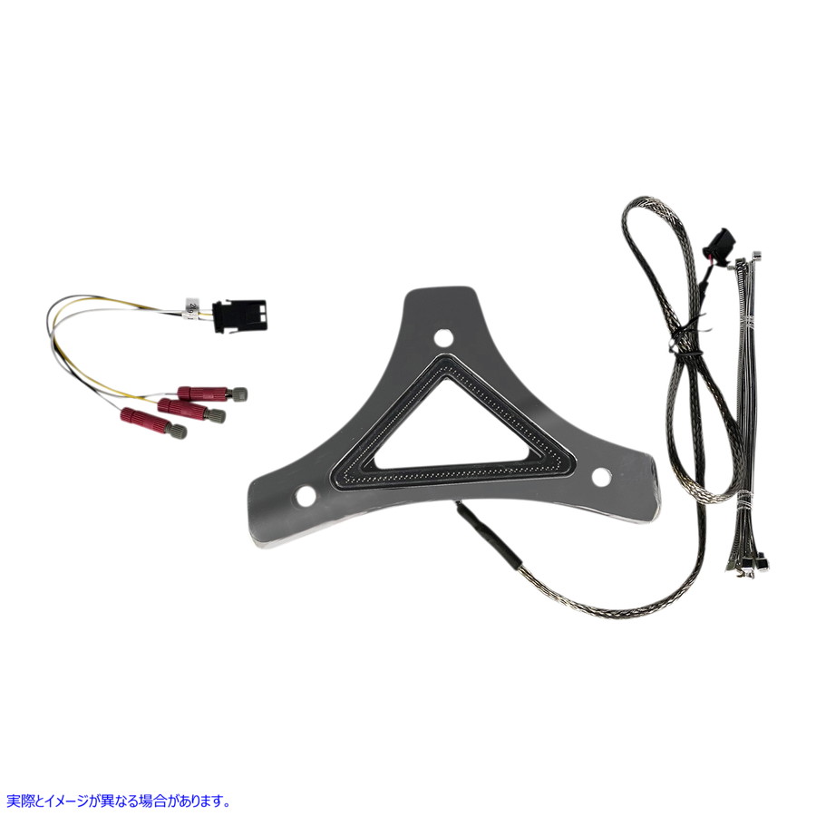 取寄せ ユニバーサルデュアル強度ランとブレーキLEDバックレストライト カスタムダイナミクス LED Backrest Light - Run/Brake - Chrome CD-BR-UNV-C 20402618