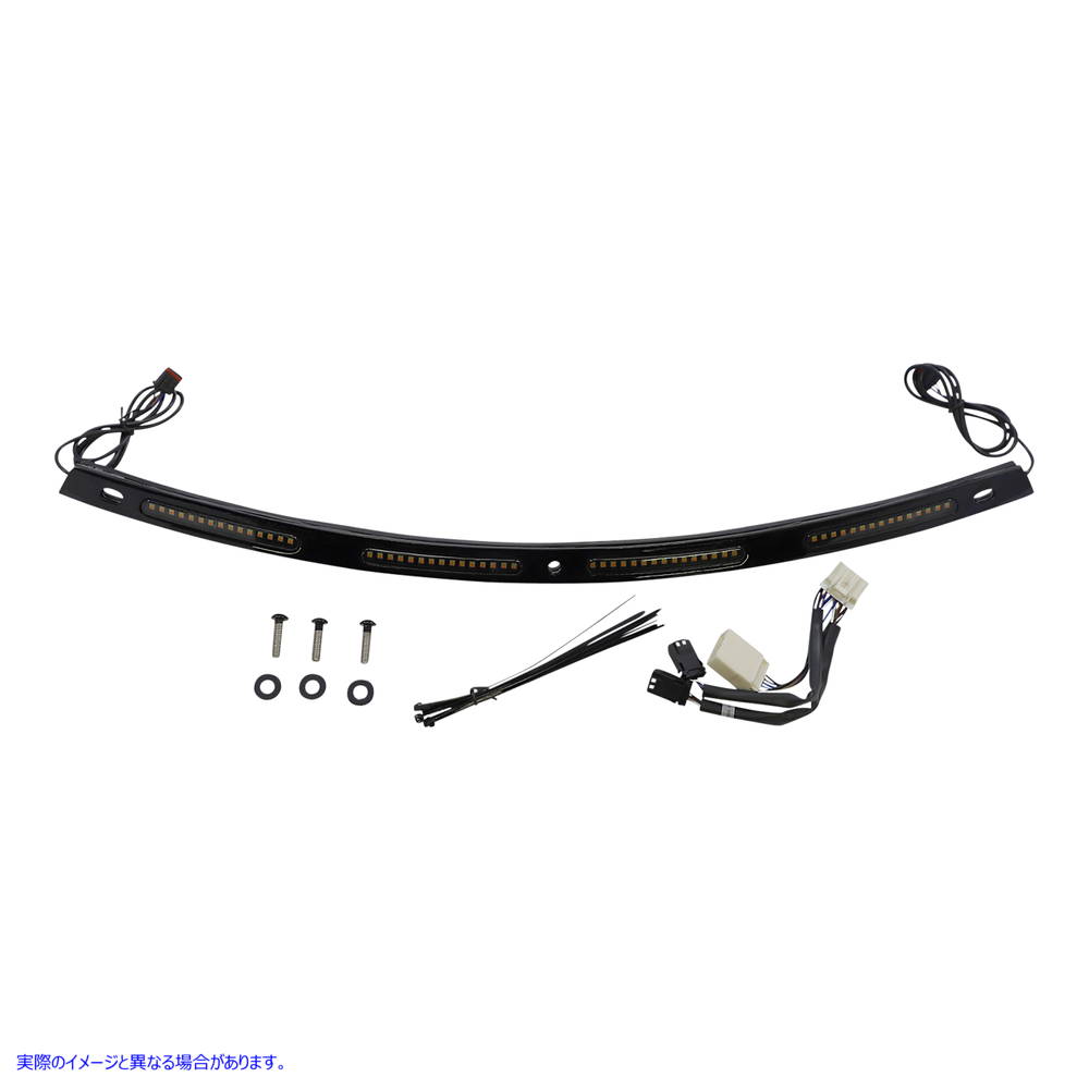 取寄せ GenesisR4ダイナミックLEDバットウィングフロントガラストリム カスタムダイナミクス Windshield Trim - Sequential Turn Signals - Black CD-WT2-SEQ-05-B 20402830