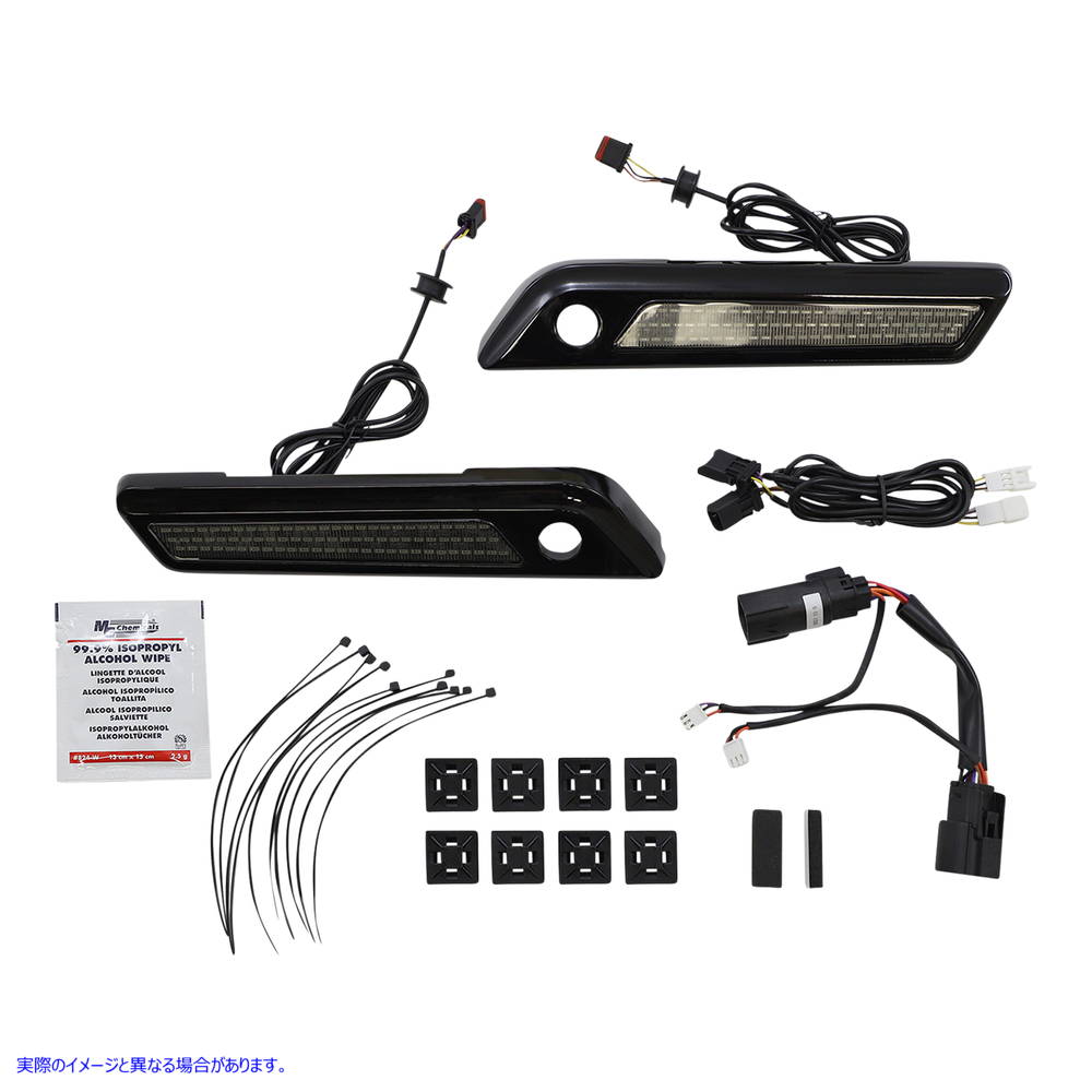 取寄せ サドルバッグLEDラッチライト カスタムダイナミクス Latch Light - Saddlebag - Smoke - Black CD-SBL-BCM-SB 20402865