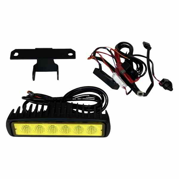 【並行輸入品】 カスタムダイナミクス LEDライトバー - イエロー - ロードグライド RG-LB-Y-KIT 20403194