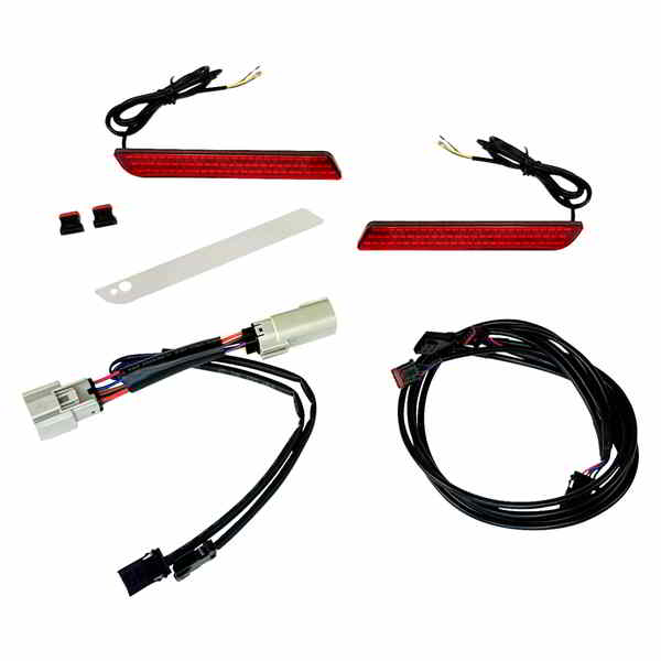 【並行輸入品】 カスタムダイナミクス LEDリフレクターライト - フェンダー - レッド CD-TKE-REF-14-R 20403235