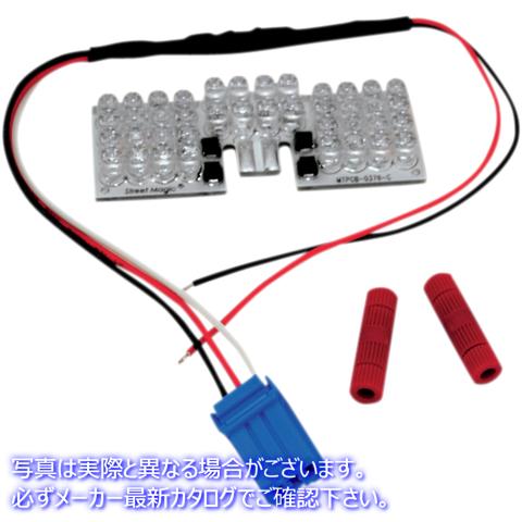取寄せ LEDフェンダーチップボード カスタムダイナミクス LED Fender Tip Boards - Red Dual-Intensity GEN-FT-R-D 20600278