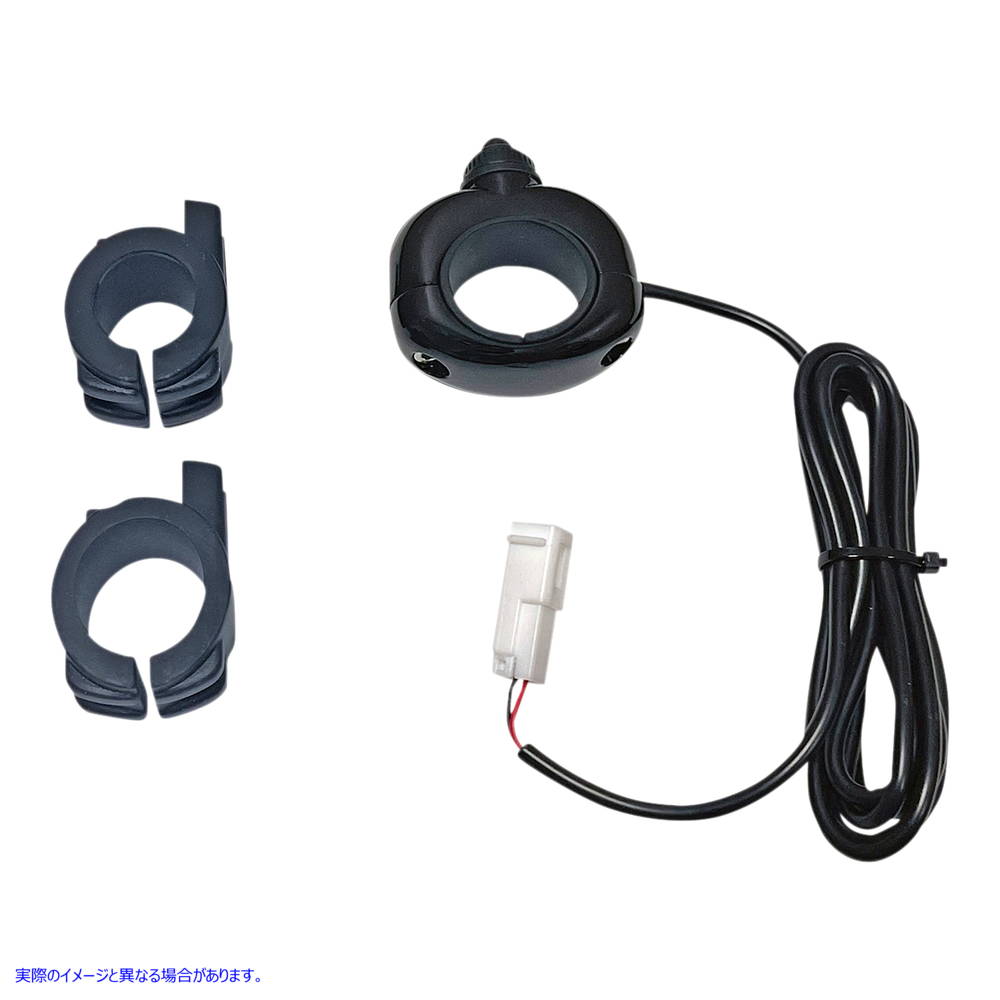 取寄せ オン/オフスイッチに取り付けられた補助ハンドルバー カスタムダイナミクス On/Off Switch - Universal - Black CD-AUX-UNV-B 21060579