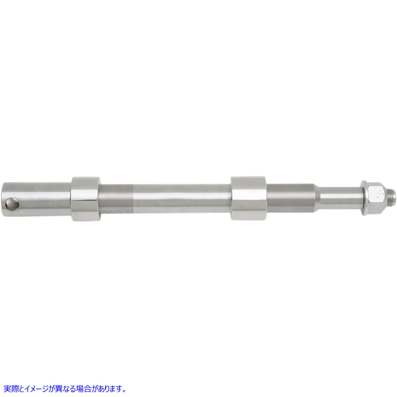 取寄せ クロム車軸キット ドラッグスペシャリティーズ Axle Kit - Front - Chrome 0214-0843 02140843