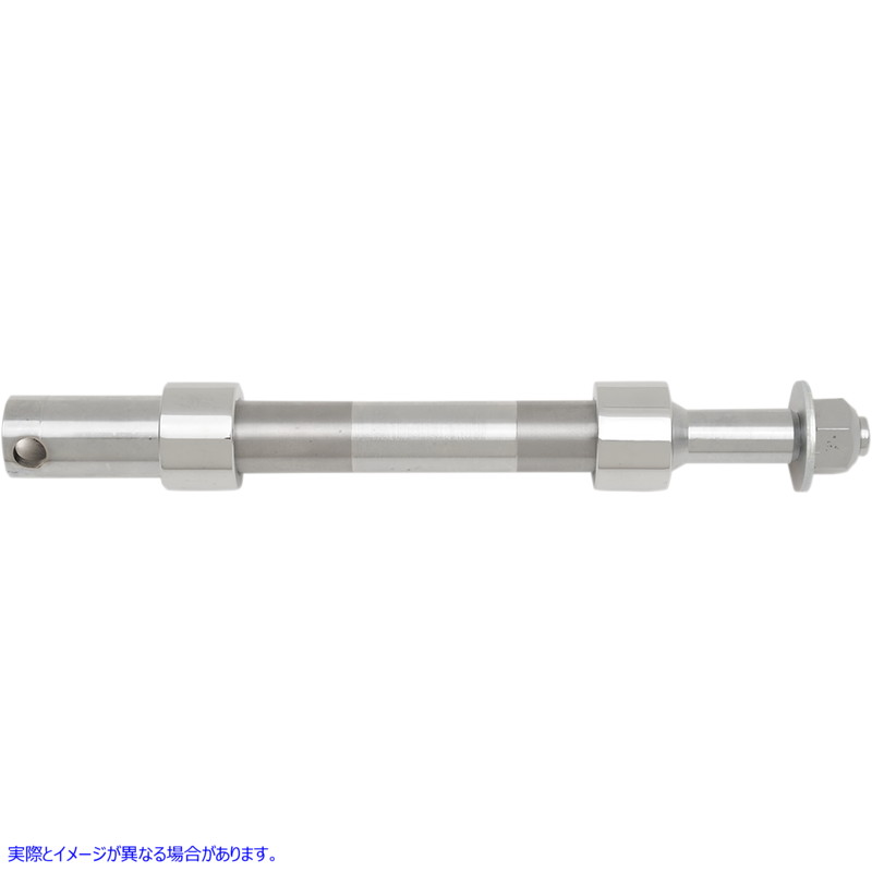 取寄せ クロム車軸キット ドラッグスペシャリティーズ Axle Kit - Front - Chrome - '08-'17 FXD 0214-0844 02140844