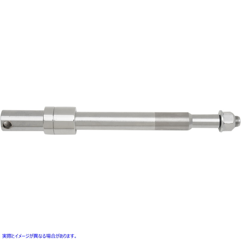 取寄せ クロム車軸キット ドラッグスペシャリティーズ Axle Kit - Front - Chrome - '08-'17 FLST 0214-0845 02140845