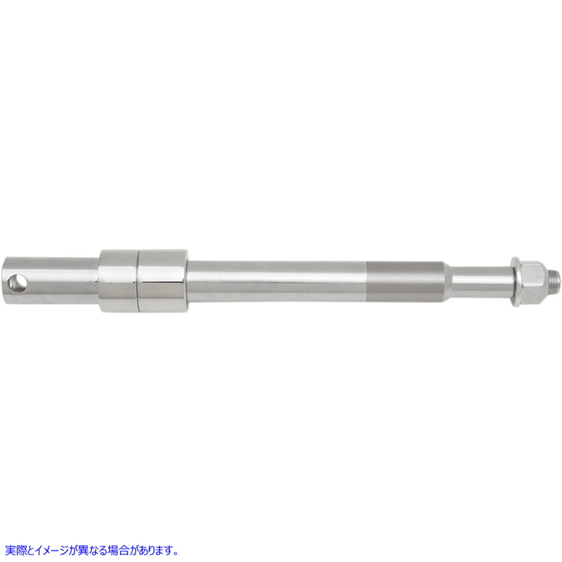 取寄せ クロム車軸キット ドラッグスペシャリティーズ Axle Kit - Front - Chrome 0214-0847 02140847