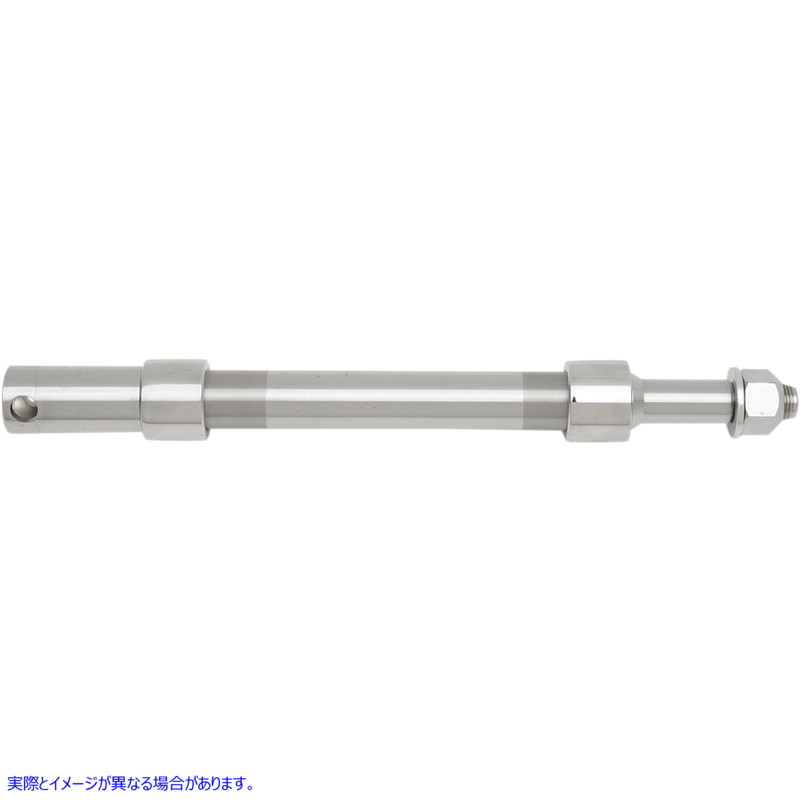 取寄せ クロム車軸キット ドラッグスペシャリティーズ Axle Kit - Front - Chrome 0214-0849 02140849