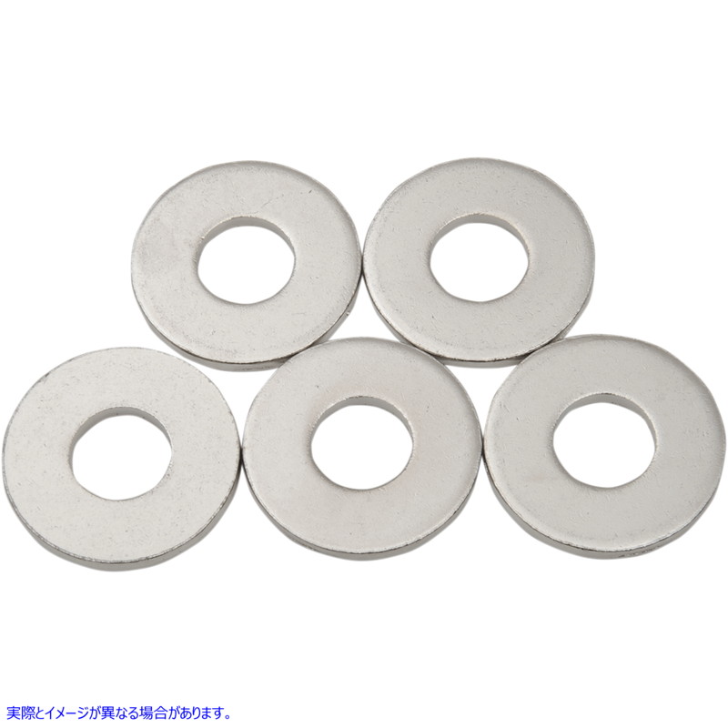取寄せ クロム車軸ナットとワッシャー ドラッグスペシャリティーズ Axle Washer - Rear - Chrome 0214-0889 02140889