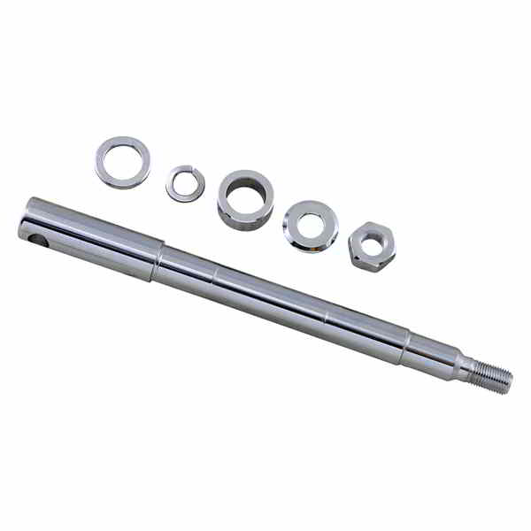 取寄せ フロントアクスルキット ドラッグスペシャリティーズ Axle Kit - Front - Chrome 0214-1877 02141877