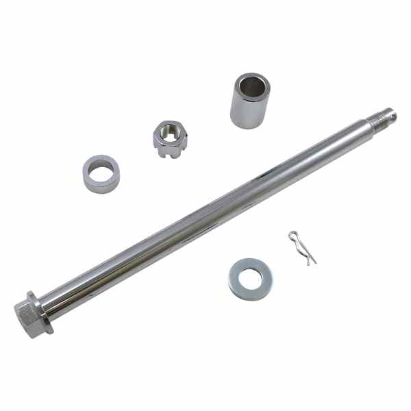 取寄せ リアアクスルキット ドラッグスペシャリティーズ Axle Kit - Rear - Chrome - '00-'01 FLT 0214-1964 02141964