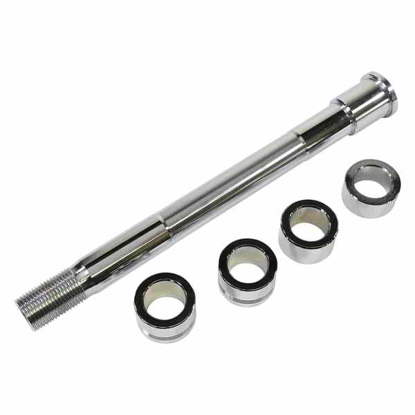 取寄せ フロントアクスルキット ドラッグスペシャリティーズ Axle Kit - Front - Chrome 0214-1979 02141979