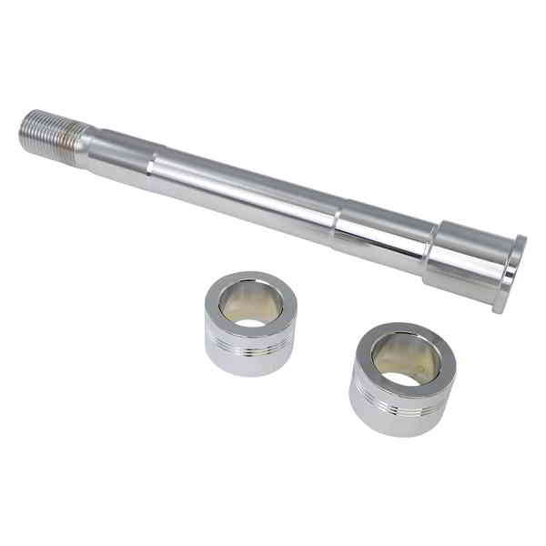 取寄せ フロントアクスルキット ドラッグスペシャリティーズ Axle Kit - Front - Chrome 0214-1980 02141980