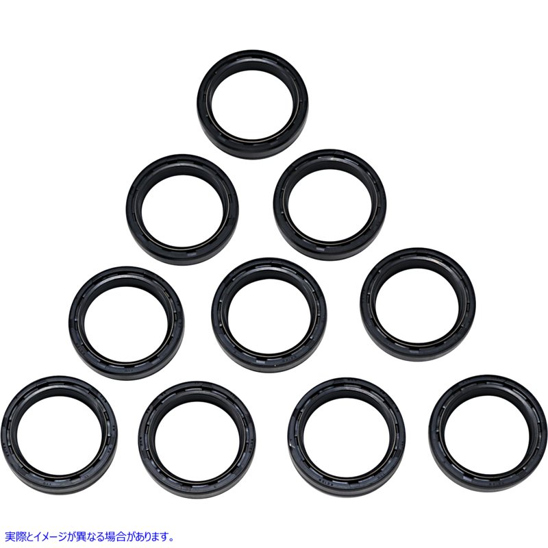 取寄せ フォークシール ドラッグスペシャリティーズ Fork Oil Seals - 39 mm - Showa Forks - 10-Pack 0407-0667 04070667