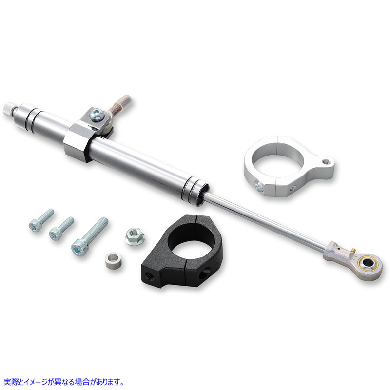 取寄せ ステアリングダンパーキット ドラッグスペシャリティーズ Steering Damper - Chrome - '06-'17 FXD 0414-0527 04140527