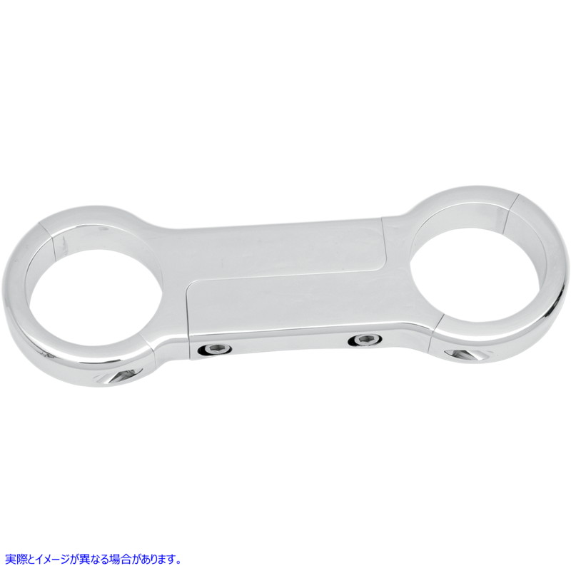 取寄せ クロムフロントフォークブレース ドラッグスペシャリティーズ Fork Brace - 39 mm - Chrome 0415-0017 04150017