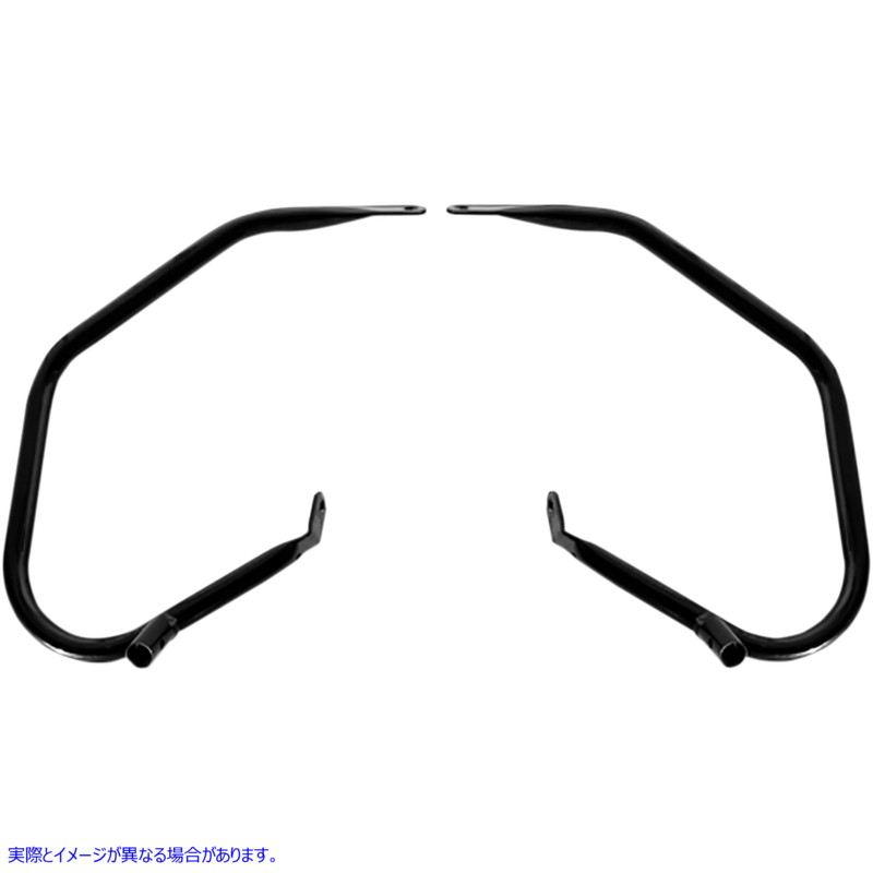取寄せ 控えめなサドルバッグガード ドラッグスペシャリティーズ Saddlebag Guard - Black 0505-1566 05051566