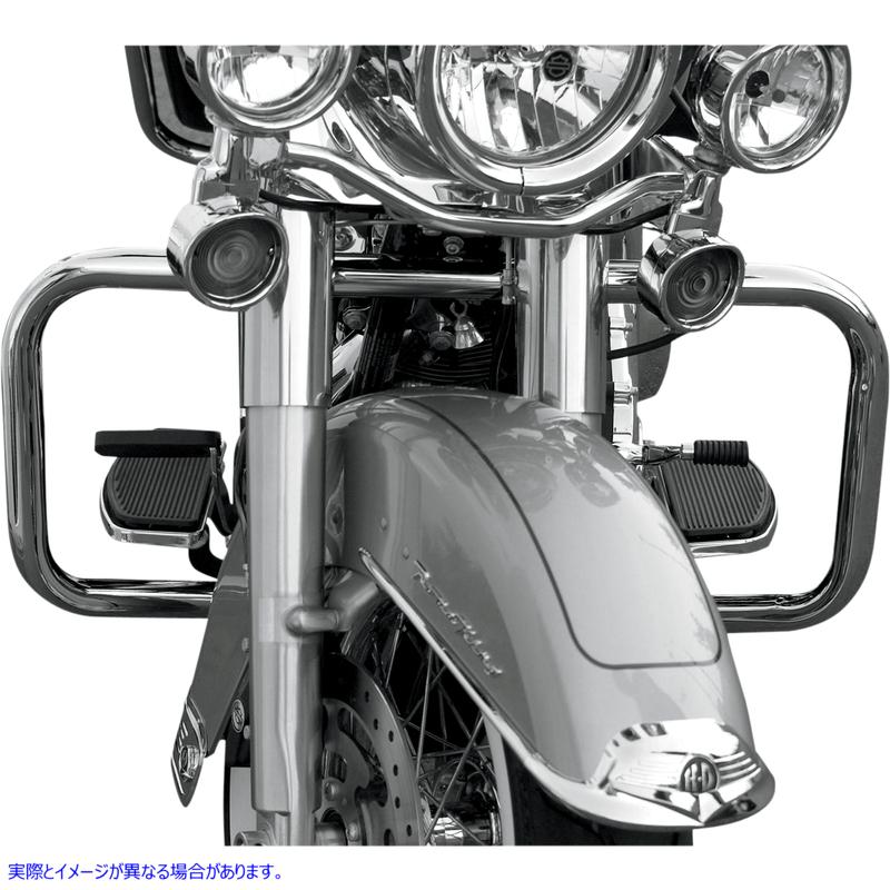 取寄せ ビッグバッファローエンジンガード ドラッグスペシャリティーズ Engine Guard - Chrome - Touring 0506-0499 05060499