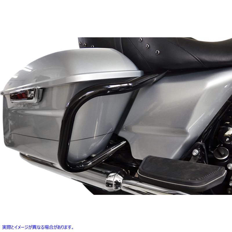 取寄せ 大きなバッファローサドルバッグバー ドラッグスペシャリティーズ Rear Saddlebag Bars - Black - Touring 0506-0790 05060790