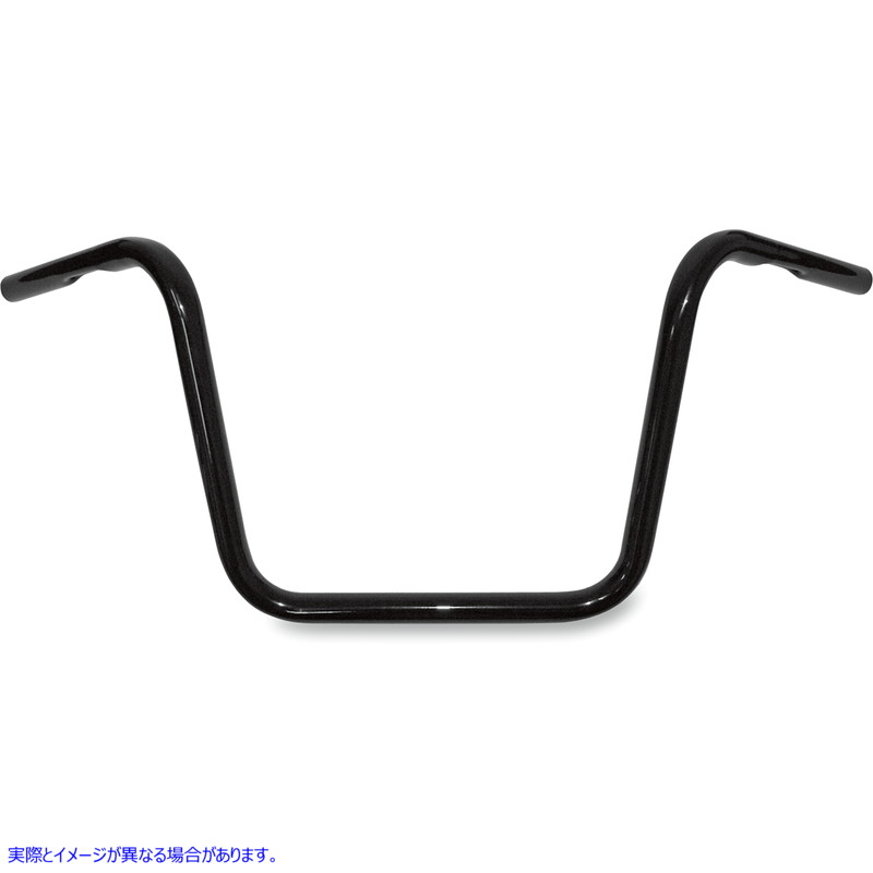 取寄せ 1 ツアーハンドルバー ドラッグスペシャリティーズ Handlebar - Ape Hanger - 10 - TBW - Black 0601-1214 06011214