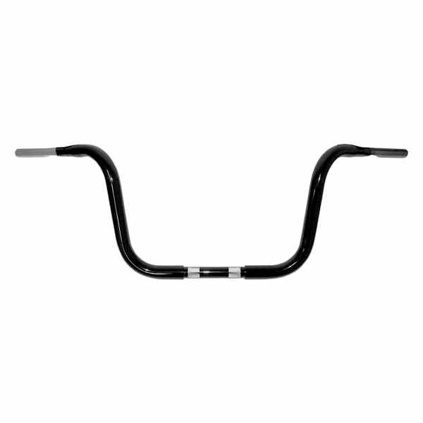 取寄せ 1-1/4 バッファローツーリングハンドルバー ドラッグスペシャリティーズ Handlebar - Buffalo Ape - 10 - TBW - Black 0601-1240 06011240